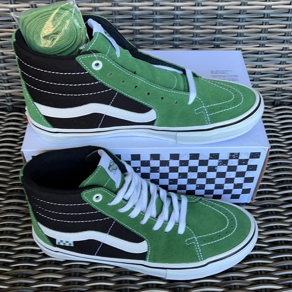 Vans Skate Sk8-Hi Juniper/Black MENS - Picture 2 of 16